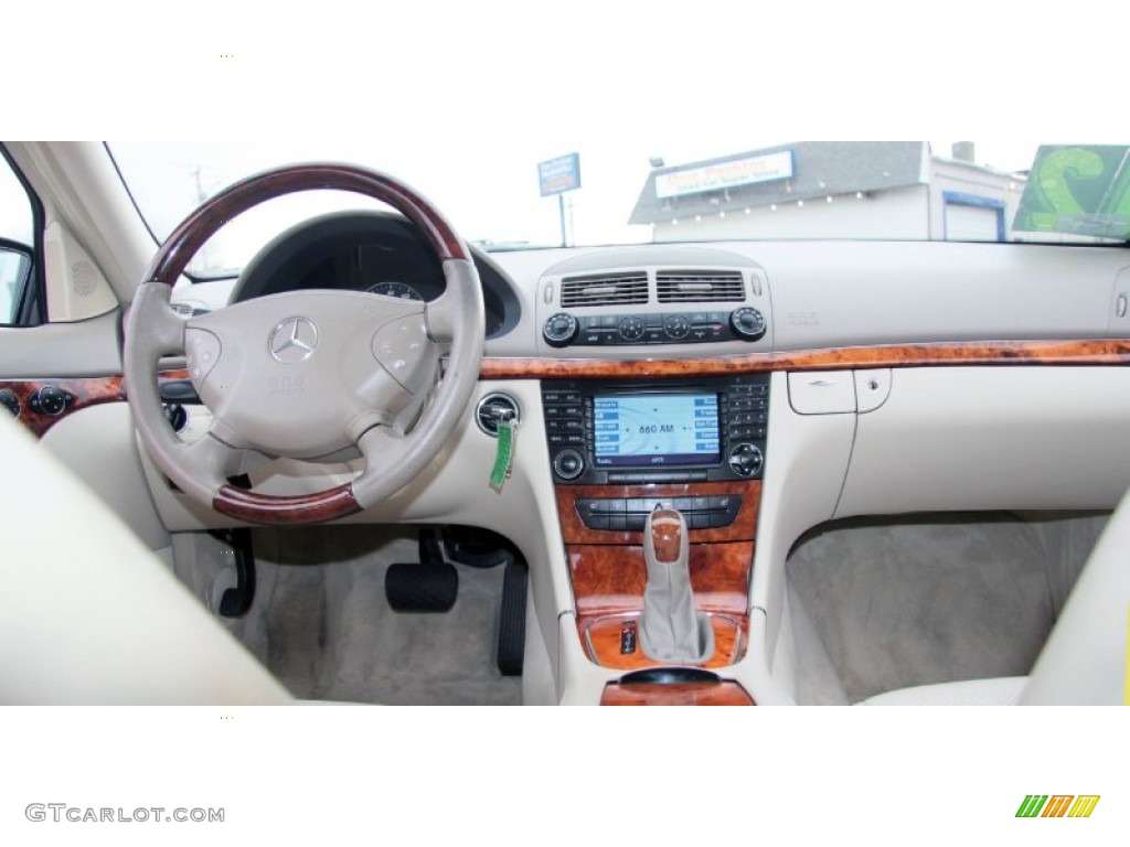 2005 Mercedes-Benz E 320 4Matic Sedan Stone Dashboard Photo #75134919