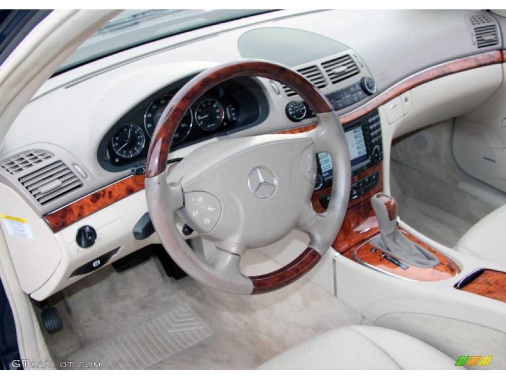 Stone Interior 2005 Mercedes-Benz E 320 4Matic Sedan Photo #75134988