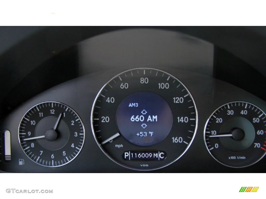 2005 Mercedes-Benz E 320 4Matic Sedan Gauges Photo #75135054