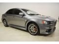 2012 Mercury Gray Mitsubishi Lancer Evolution MR  photo #2