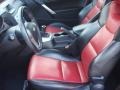 Black/Red 2010 Hyundai Genesis Coupe 2.0T Interior Color