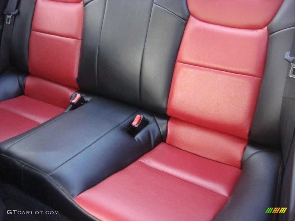 Black/Red Interior 2010 Hyundai Genesis Coupe 2.0T Photo #75135422