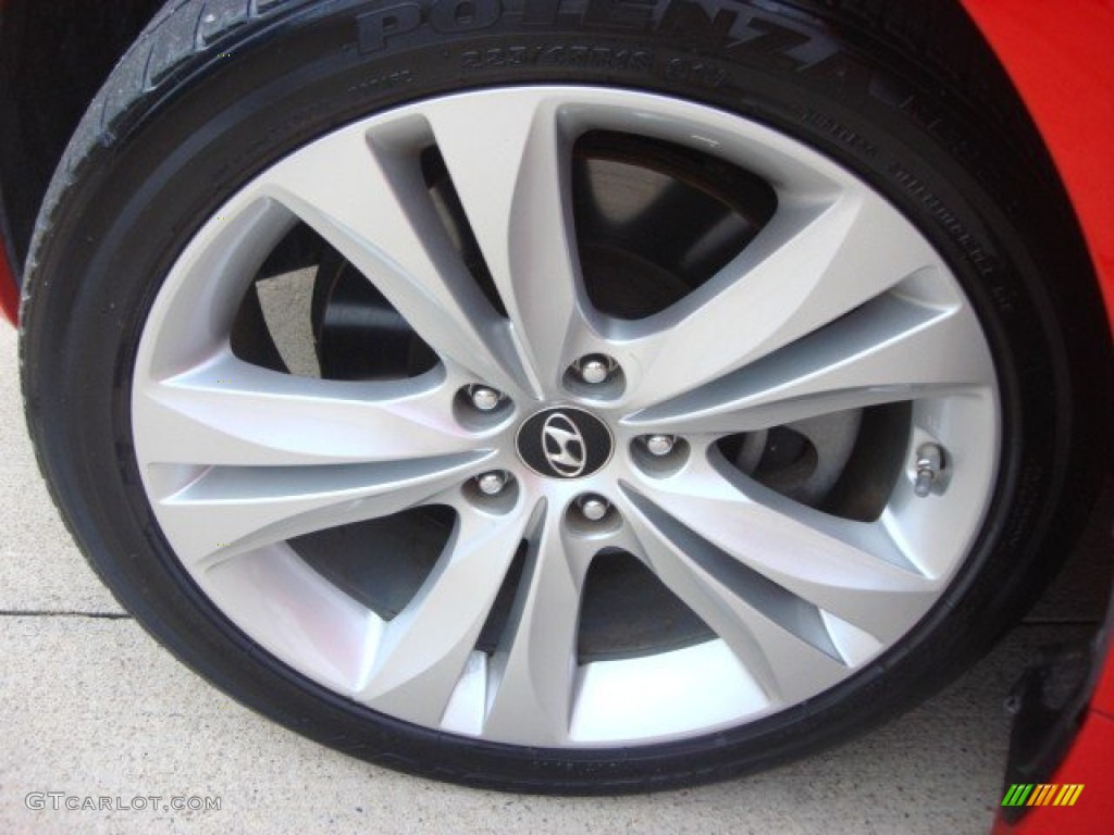 2010 Hyundai Genesis Coupe 2.0T Wheel Photo #75135582