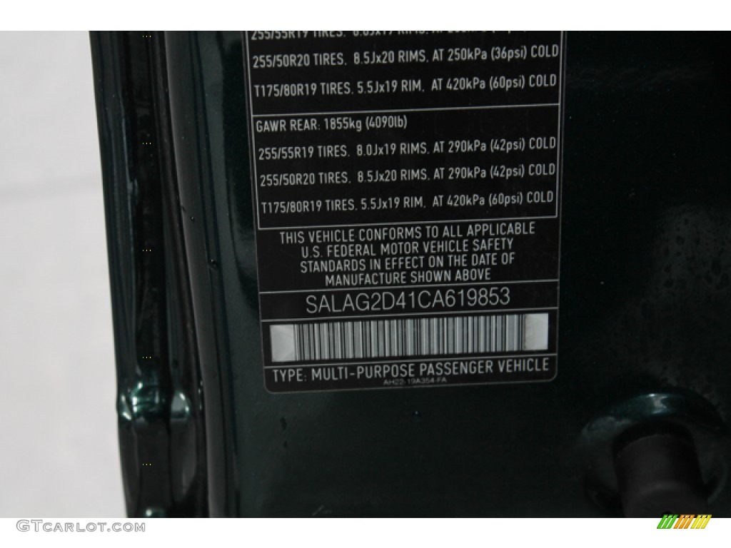 2012 LR4 HSE - Galaway Green Metallic / Almond/Arabica photo #32