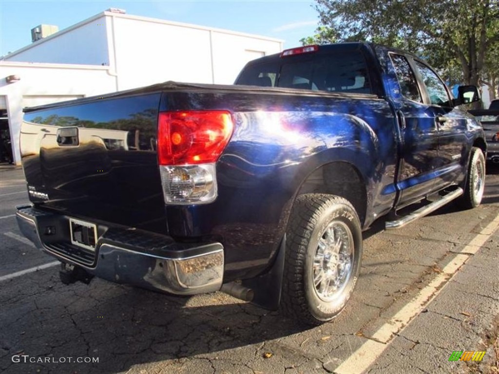 2007 Tundra SR5 Double Cab - Blue Streak Metallic / Black photo #3