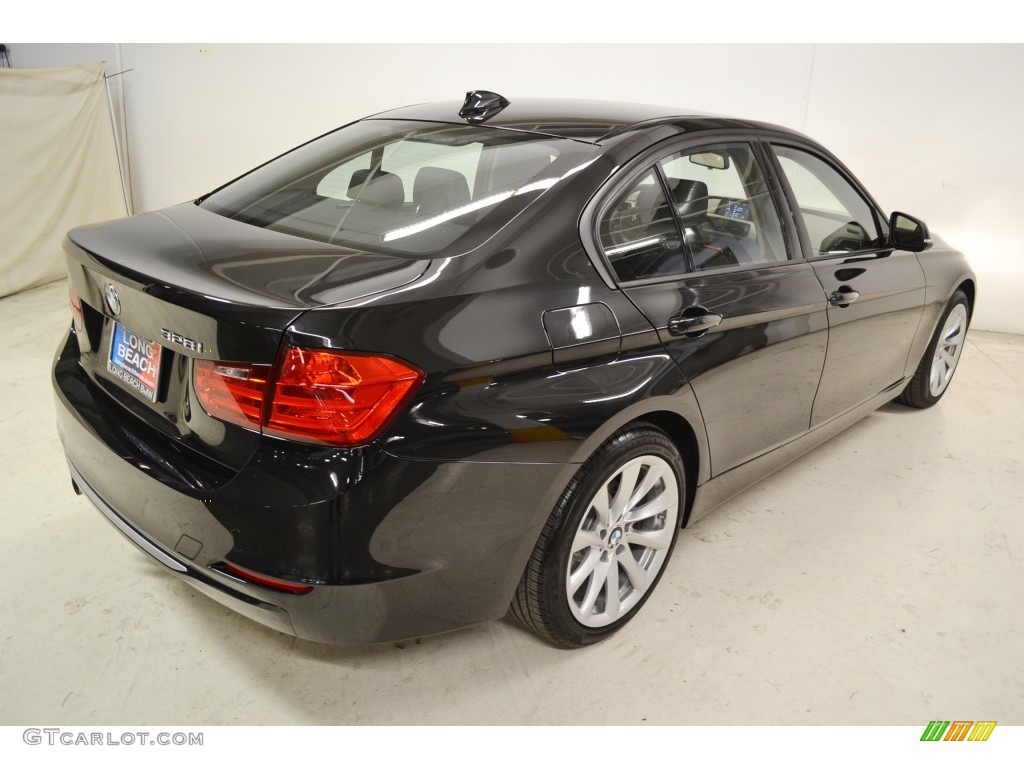 2012 3 Series 328i Sedan - Jet Black / Black photo #5