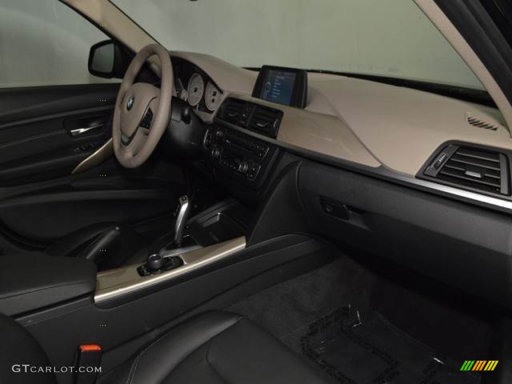 2012 3 Series 328i Sedan - Jet Black / Black photo #7