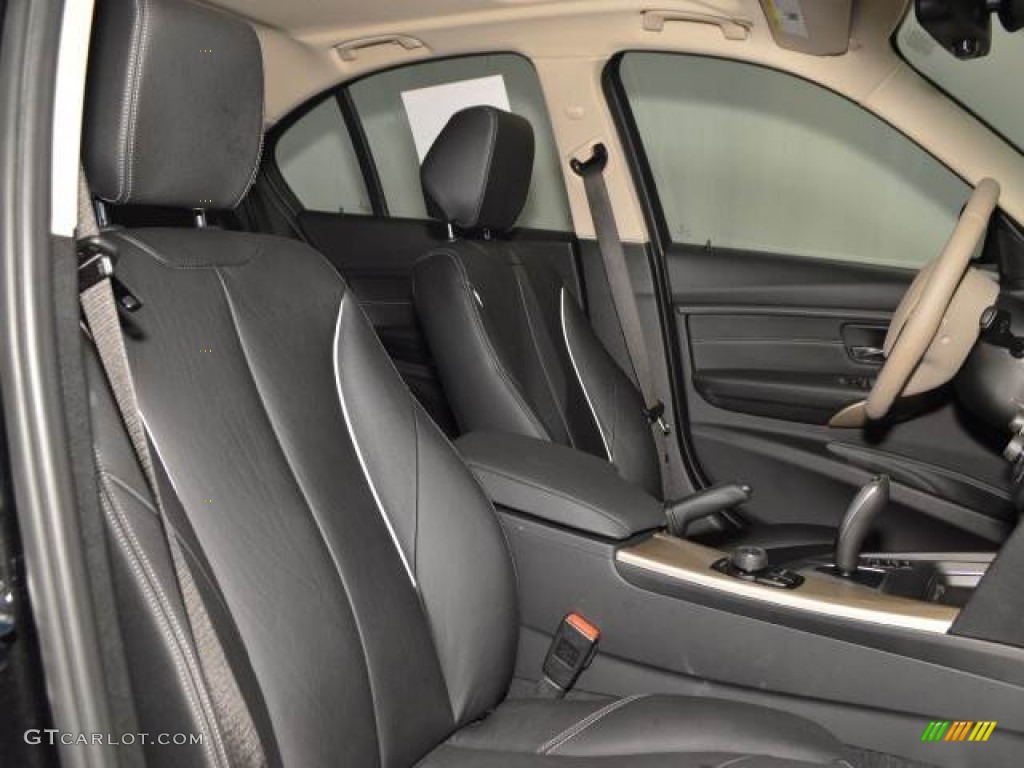 2012 3 Series 328i Sedan - Jet Black / Black photo #11