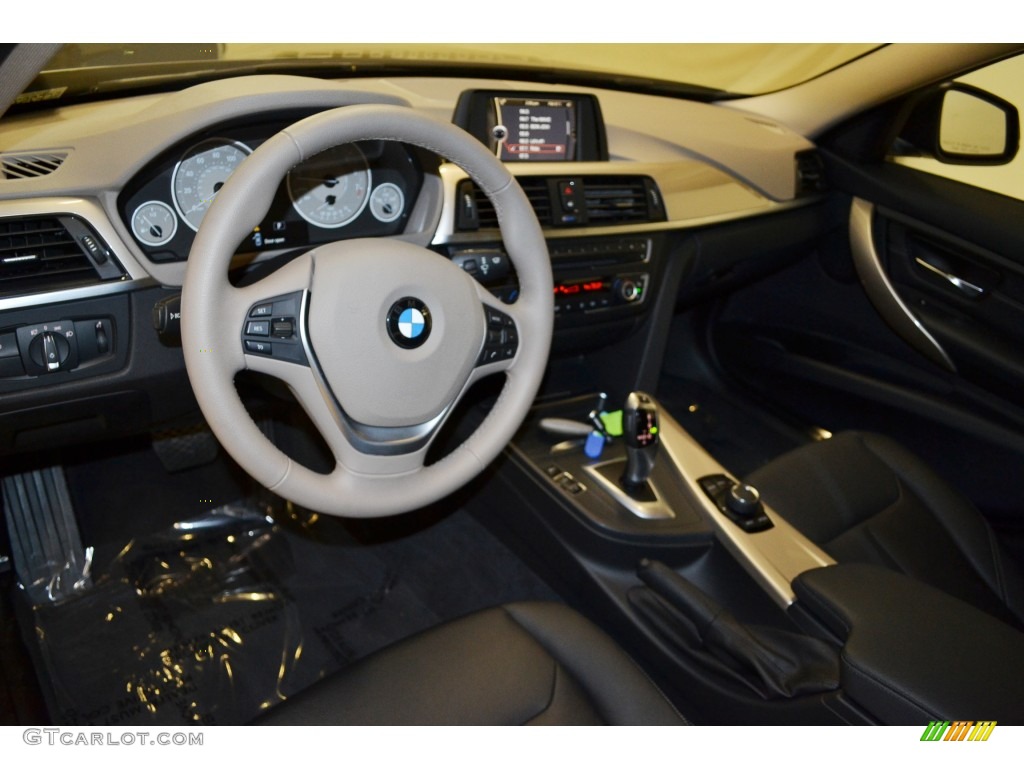 2012 3 Series 328i Sedan - Jet Black / Black photo #16