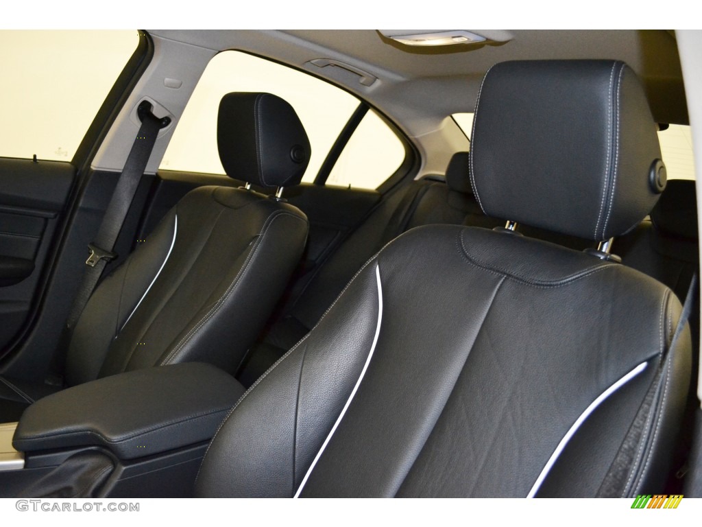 2012 3 Series 328i Sedan - Jet Black / Black photo #18