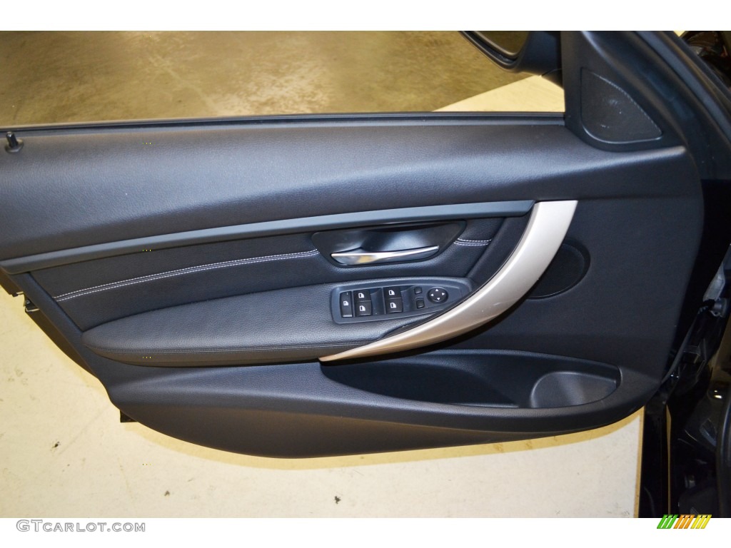 2012 3 Series 328i Sedan - Jet Black / Black photo #21