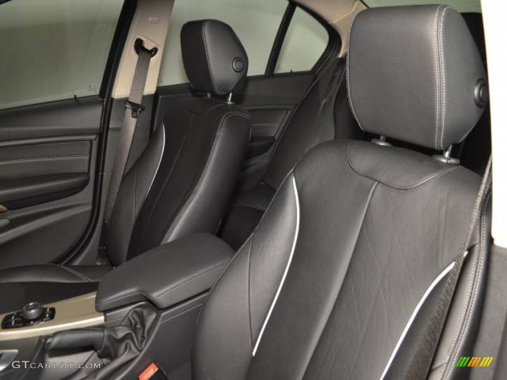 2012 3 Series 328i Sedan - Jet Black / Black photo #26