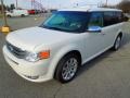 White Platinum Metallic Tri-Coat 2012 Ford Flex Limited