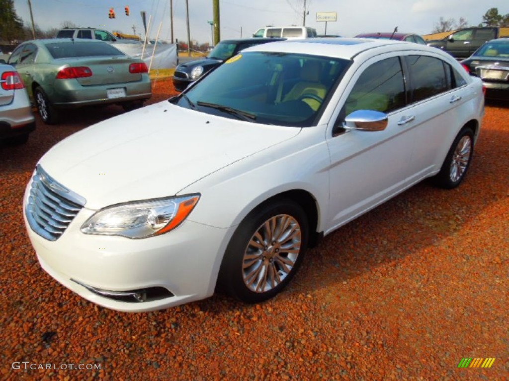 Stone White Chrysler 200