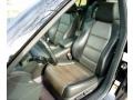 Ebony/Silver 2008 Acura TL 3.5 Type-S Interior Color