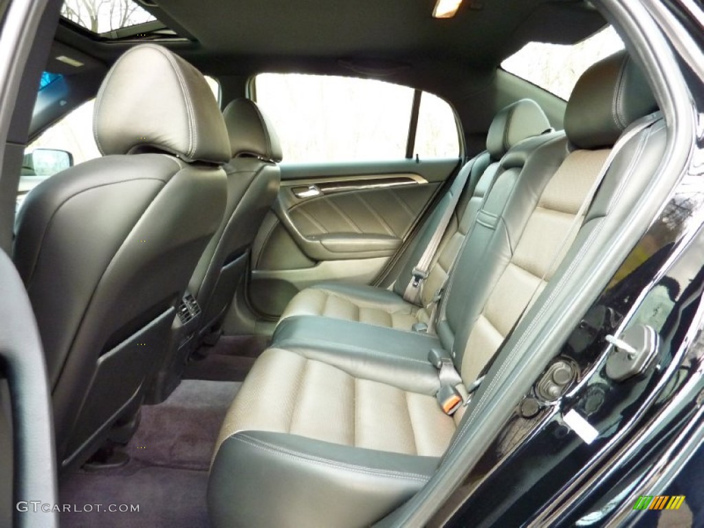 2008 Acura TL 3.5 Type-S Rear Seat Photo #75141213