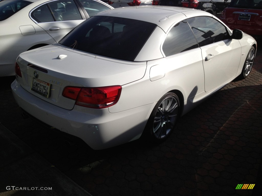 2010 3 Series 335i Convertible - Alpine White / Black photo #3