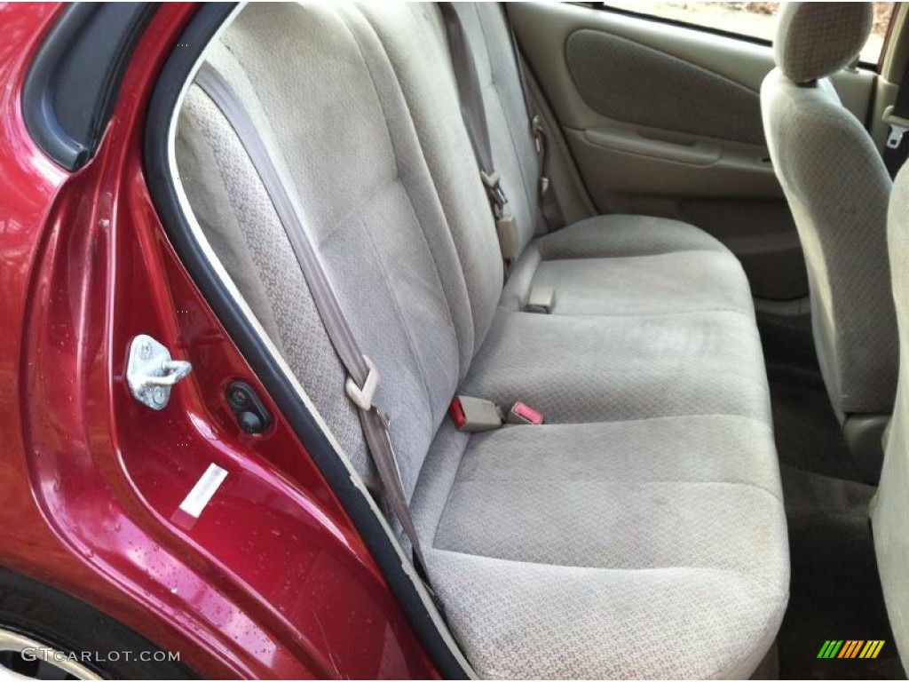 2000 Corolla CE - Venetian Red Pearl / Pebble Beige photo #20