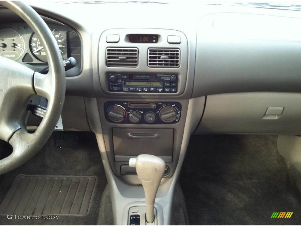 2000 Corolla CE - Venetian Red Pearl / Pebble Beige photo #23