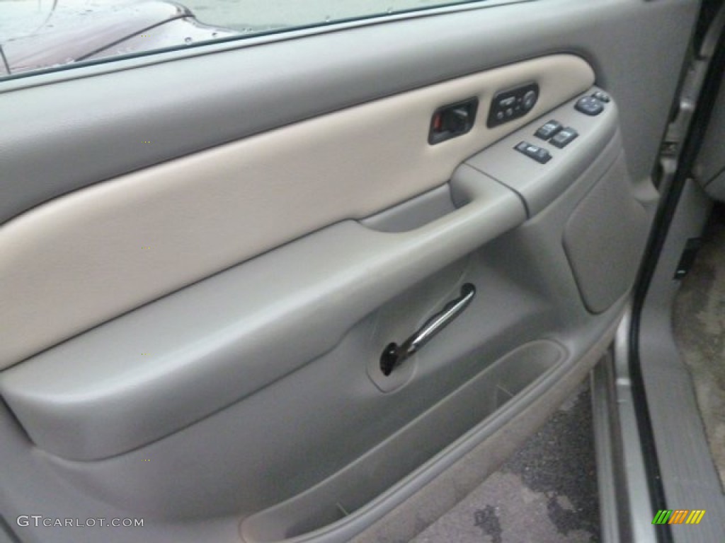 2001 Sierra 1500 SLT Extended Cab 4x4 - Pewter Metallic / Gray Two Tone photo #11