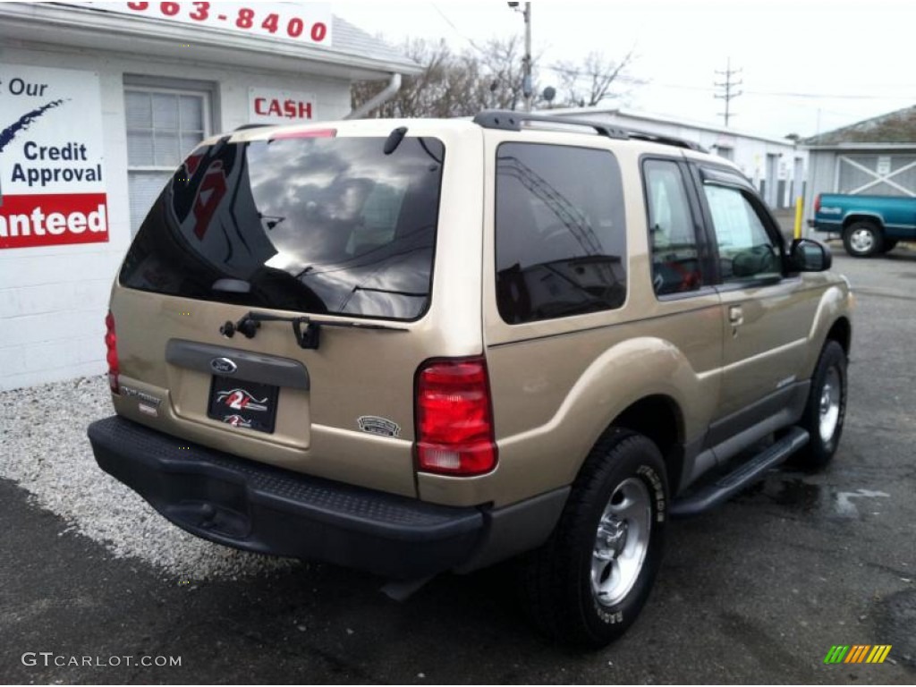 2001 Explorer Sport 4x4 - Harvest Gold Metallic / Medium Prairie Tan photo #6