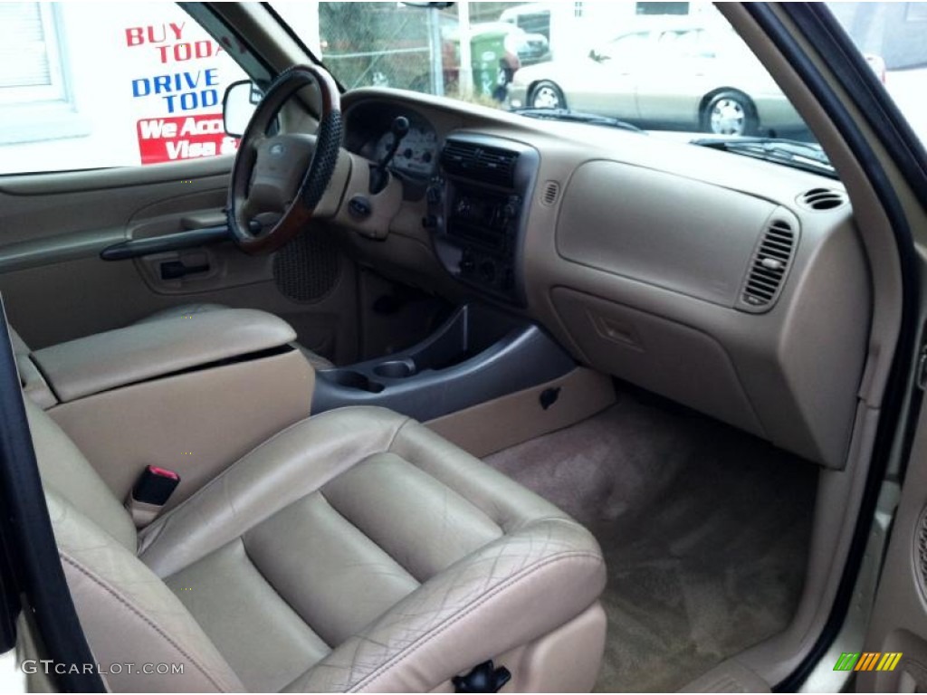 2001 Explorer Sport 4x4 - Harvest Gold Metallic / Medium Prairie Tan photo #16