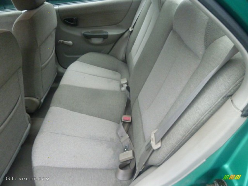 2001 Accent GL Sedan - Jade Green / Gray photo #9