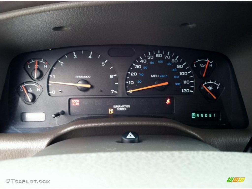 2001 Dodge Durango SLT 4x4 Gauges Photo #75142941