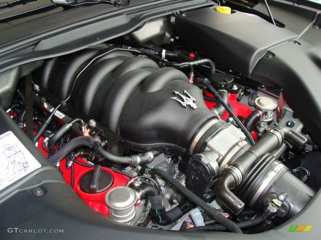 2012 Maserati GranTurismo Convertible GranCabrio 4.7 Liter DOHC 32-Valve VVT V8 Engine Photo #75143280