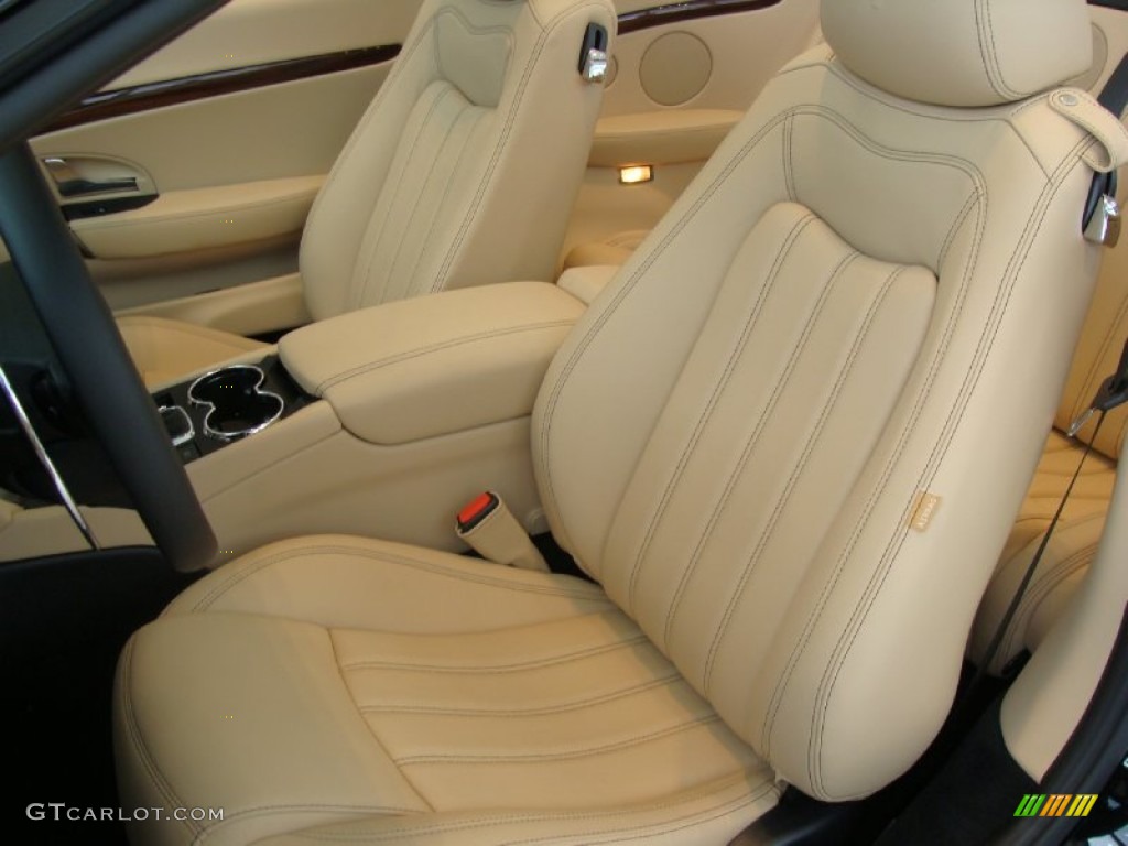 2012 Maserati GranTurismo Convertible GranCabrio Front Seat Photo #75143331