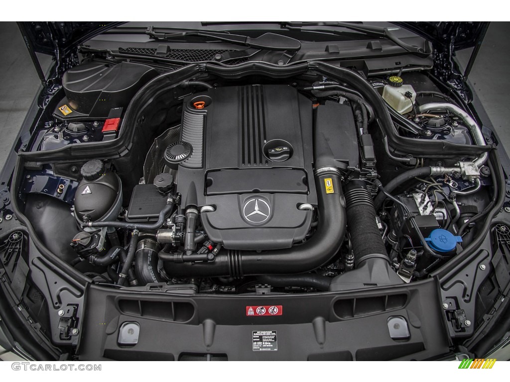 2013 Mercedes-Benz C 250 Sport 1.8 Liter DI Turbocharged DOHC 16-Valve VVT 4 Cylinder Engine Photo #75143790