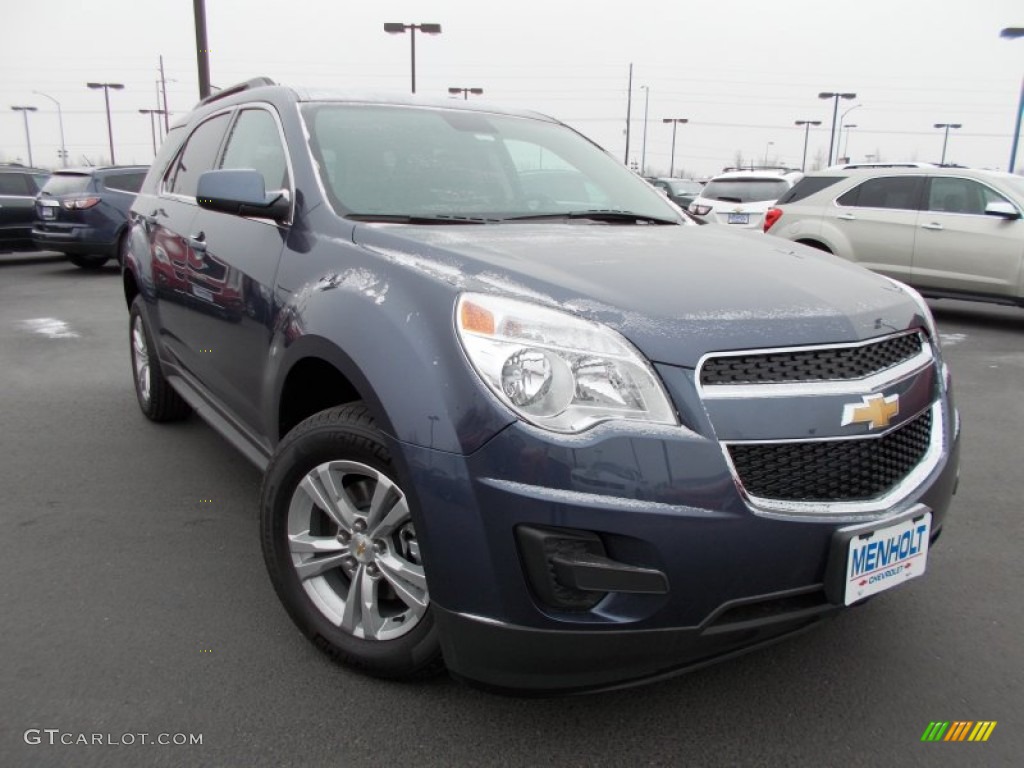 2013 Equinox LT - Atlantis Blue Metallic / Jet Black photo #1