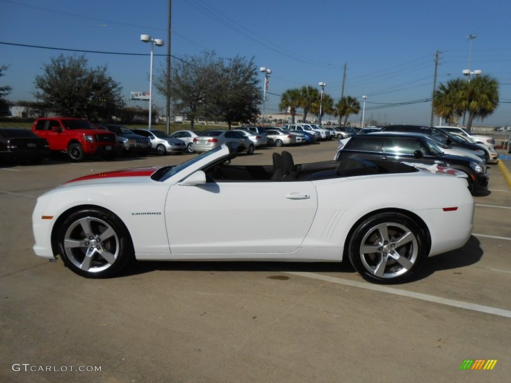 Summit White 2011 Chevrolet Camaro SS Convertible Exterior Photo #75145909