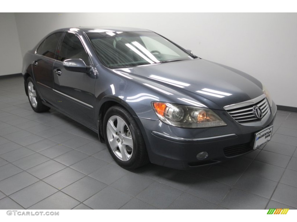 2008 RL 3.5 AWD Sedan - Carbon Gray Pearl / Ebony photo #1