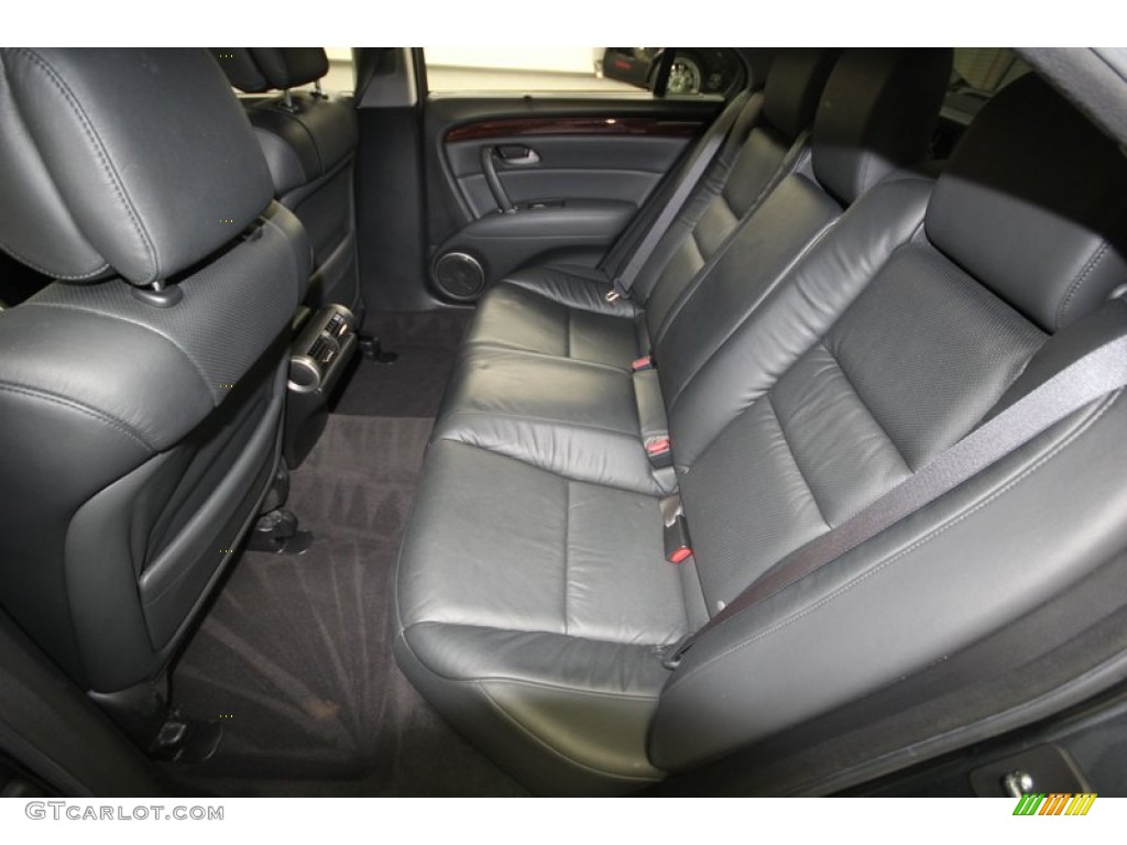 2008 Acura RL 3.5 AWD Sedan Rear Seat Photo #75146119