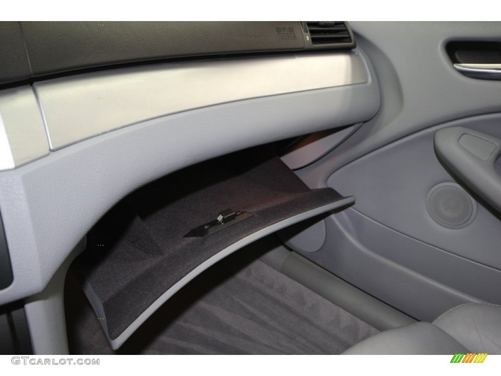 2001 3 Series 330i Sedan - Titanium Silver Metallic / Grey photo #16