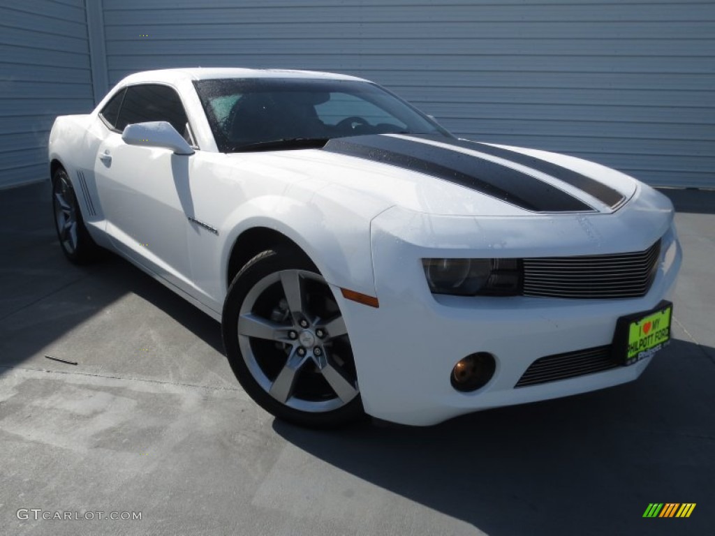 2010 Camaro LT/RS Coupe - Summit White / Black photo #1