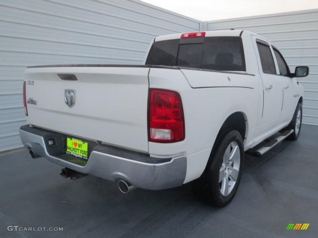 2009 Ram 1500 Big Horn Edition Crew Cab - Stone White / Dark Slate/Medium Graystone photo #3