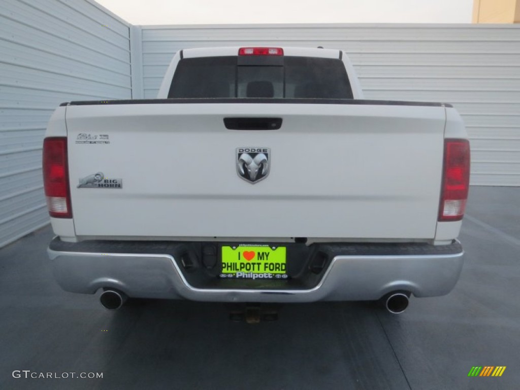 2009 Ram 1500 Big Horn Edition Crew Cab - Stone White / Dark Slate/Medium Graystone photo #4