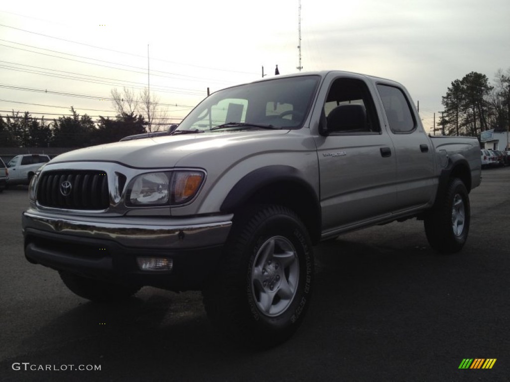 2004 Tacoma V6 PreRunner Double Cab - Lunar Mist Metallic / Charcoal photo #1