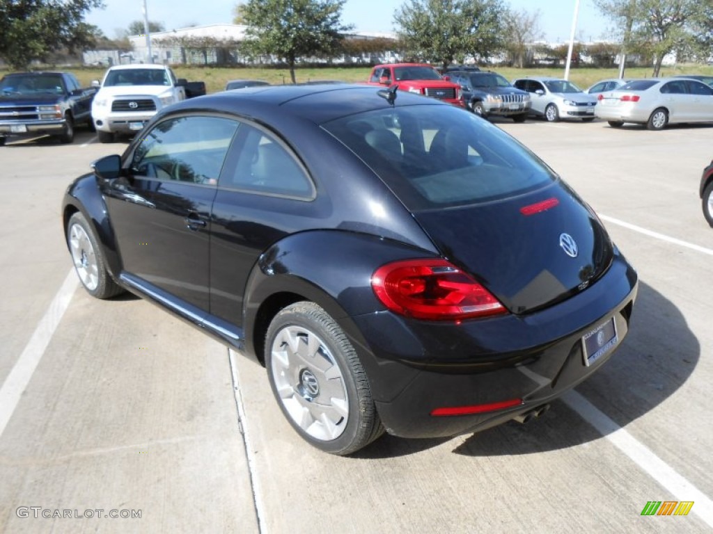 2013 Beetle 2.5L Fender Edition - Deep Black Pearl Metallic / Titan Black Fender Edition photo #5