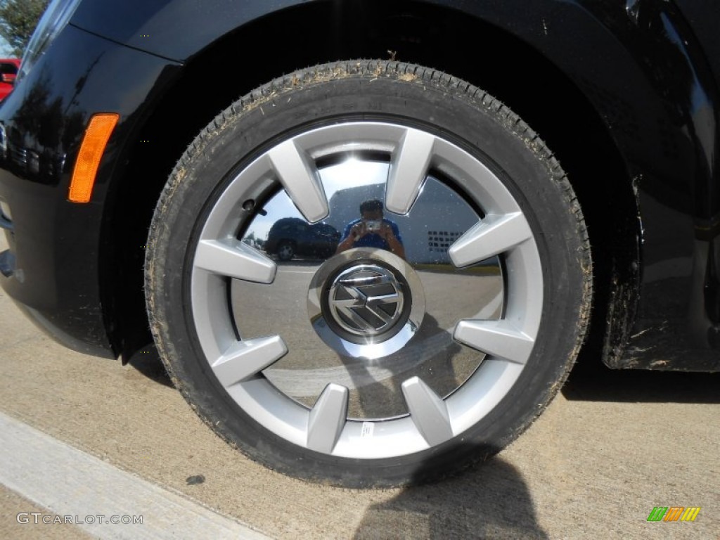 2013 Beetle 2.5L Fender Edition - Deep Black Pearl Metallic / Titan Black Fender Edition photo #9