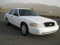 2007 Vibrant White Ford Crown Victoria Police Interceptor  photo #1