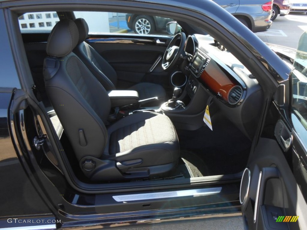 Cheyenne Black Fender Edition Interior 2013 Volkswagen Beetle Turbo Fender Edition Photo #75150829