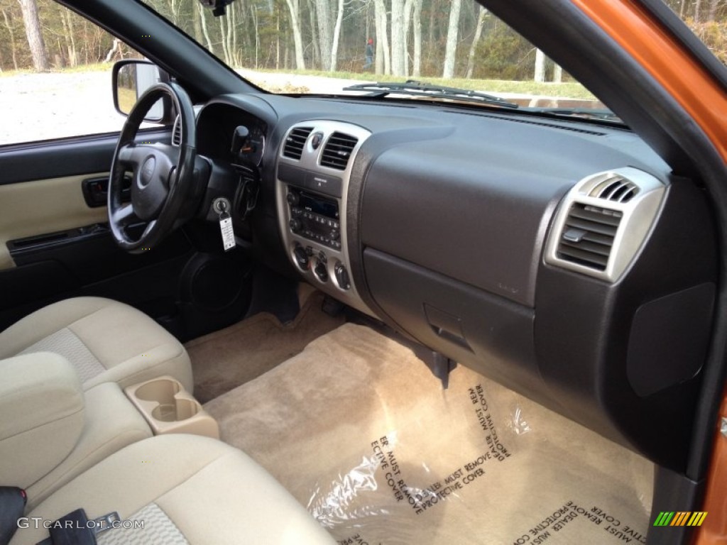 Light Tan Interior 2007 GMC Canyon SLE Crew Cab Photo #75151010