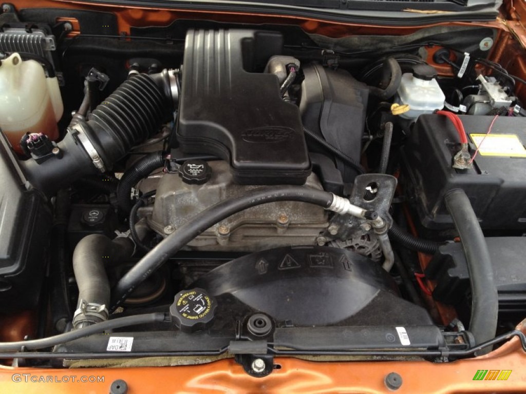 2007 GMC Canyon SLE Crew Cab 2.9 Liter DOHC 16-Valve VVT 4 Cylinder Engine Photo #75151347