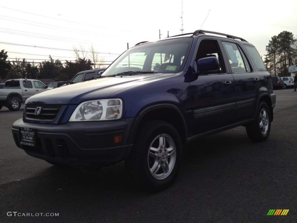 1999 CR-V EX 4WD - Supermarine Blue Pearl / Charcoal photo #1