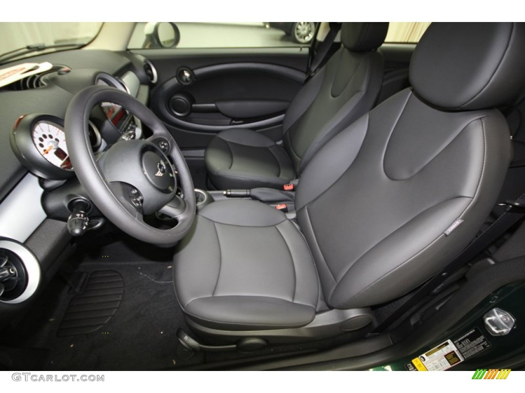 2013 Cooper Hardtop - British Racing Green II Metallic / Carbon Black photo #3