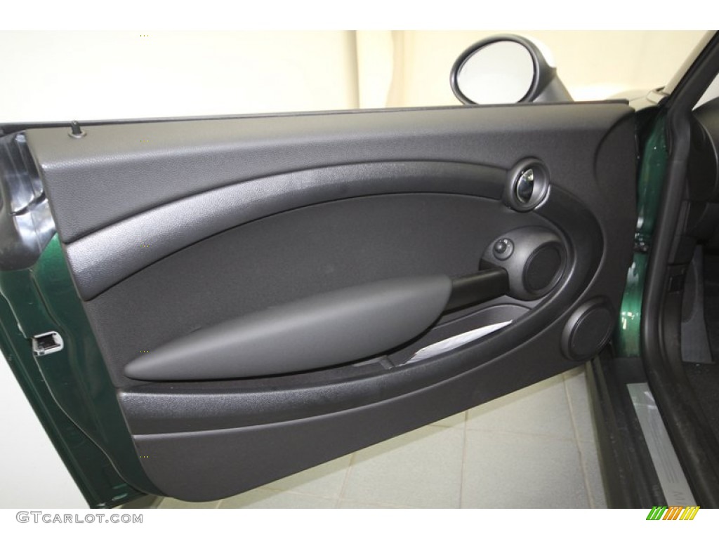 2013 Cooper Hardtop - British Racing Green II Metallic / Carbon Black photo #13