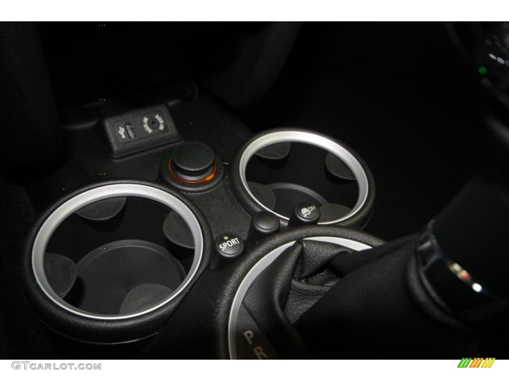 2013 Cooper S Roadster - Pepper White / Carbon Black photo #18